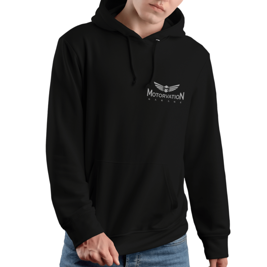 Mens Classic Hoodie – Motorvation Garage